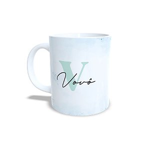 Caneca de Porcelana Vô, Te Amo - 1 unidade - Rizzo