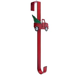 Suporte de Guirlanda Caminhonete de Natal - 38cm - 1 unidade - Cromus - Rizzo