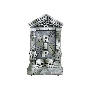 Enfeite Decorativo Halloween - Lápide Sombria - 1 unidade - Cromus  - Rizzo