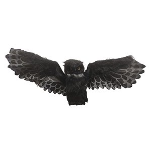 Coruja de Halloween - Som, Luz e Movimento - 96x33cm - 1 unidade - Cromus - Rizzo
