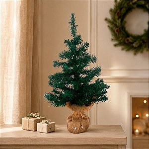 Árvore de Natal Modelo Gergelim - 70 galhos - 75cm - Ref. RZO418 - 1 unidade - Rizzo