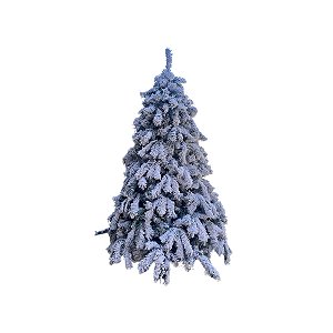 Árvore de Natal Modelo Cardamomo Nevada - 897 Galhos - 2,10m - Ref. RZO388 - 1 unidade - Rizzo