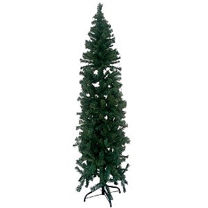 Árvore de Natal Modelo Manjericão Slim - 946 Galhos - 2,40m - Ref. RZO364 - 1 unidade - Rizzo