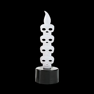 Vela de Led - Caveira Decorativa - 1 unidade - Rizzo