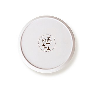 Tampo Cogumelo Fosco - 210mm - Off White - 1 unidade - Só Boleiras - Rizzo