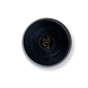 Tampo Cogumelo Fosco - 130mm - Preto - 1 unidade - Só Boleiras - Rizzo