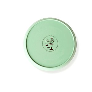 Tampo Cogumelo Fosco - 130mm - Verde Menta - 1 unidade - Só Boleiras - Rizzo
