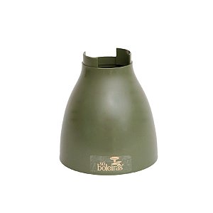 Pé Cogumelo Fosco - 185mm - Verde Eucalipto  - 1 unidade - Só Boleiras - Rizzo