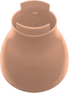 Pé Cogumelo - 150 - Nude - 1 unidade - Só Boleiras - Rizzo