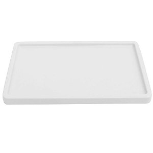Bandeja Retangular 30x18cm Branco - 01 unidade - Só Boleiras - Rizzo Embalagens