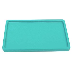Bandeja Retangular 30x18cm Tiffany - 01 unidade - Só Boleiras - Rizzo Embalagens