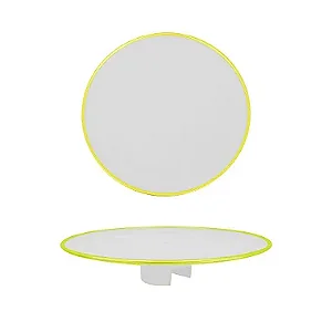 Tampo Boleira - Amarelo Neon Clean - Só Boleiras - Rizzo Balões