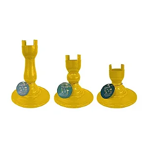 Base Pé Boleira - Amarelo - Só Boleiras - Rizzo