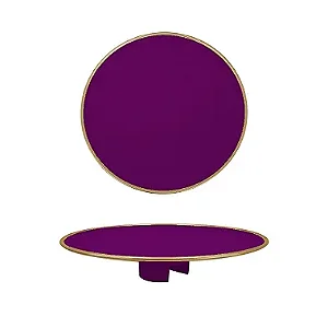 Tampo Boleira - Roxo Filete - Só Boleiras - Rizzo Balões