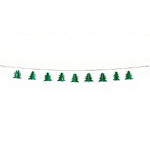 Cordão Decorativo de Natal - Árvores de Natal - 150cm - 1 unidade - Cromus - Rizzo