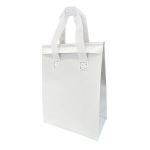 Sacola Térmica Branca - 21x27x11cm - 1 unidade - Rizzo