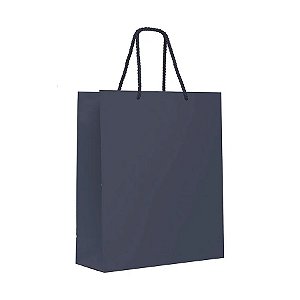 Sacola de Papel Premium - Twilight Blue - 1 unidade - Cromus - Rizzo