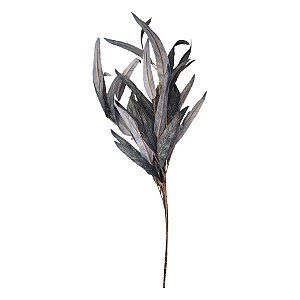 Galho Decorativo - Folhas Verde Antigo - 90cm - 1 unidade - Rizzo