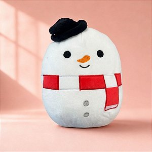 Boneco de Neve de Pelúcia - 21cm - 1 unidade - Rizzo