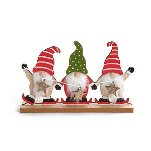 Enfeite de Natal - Kringle - 13x22cm - 1 unidade - Cromus - Rizzo