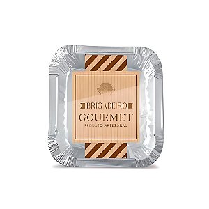 Marmitinha P - Brigadeiro Gourmet Clássico - 12 unidades - Cromus - Rizzo