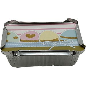 Marmitinha Delicadeza M - 8,5x6,5x2,5cm - 12 unidades - Cromus - Rizzo