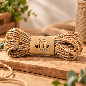 Fio Decorativo Juta 10m - ArtLille
