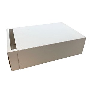 Caixa Gaveta Premium N°1 - Branca - 27x19x8,5cm - 5 unidades - Rizzo