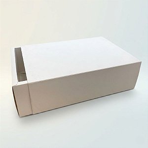 Caixa Gaveta Premium N°1 - Branca - 27x19x8,5cm - 5 unidades - Rizzo