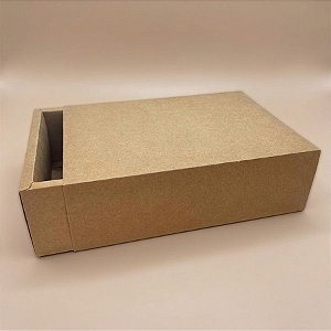 Caixa Gaveta Premium N°1 - Kraft - 27x19x8,5cm - 5 unidades - Rizzo