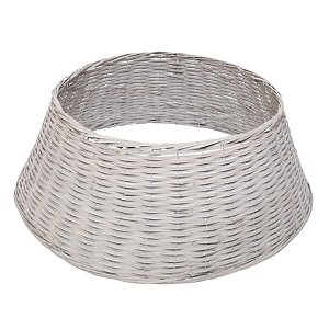 Saia Árvore Para Árvore de Natal Rígida - Cinza - 22cm  - 1 unidade - Cromus - Rizzo