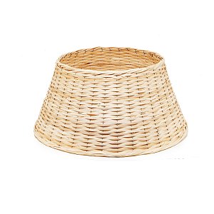 Saia Para Árvore de Natal Rígida - Bege - 70x70cm - 1 unidade - Cromus - Rizzo