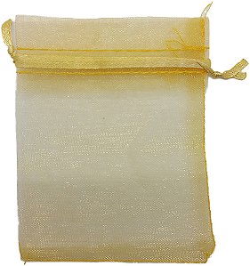 Saquinho de Organza- Amarelo - 10 unidades - Rizzo