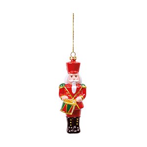 Enfeite para Pendurar Natal - Soldado de Chumbo - 16cm - 1 unidade - Cromus - Rizzo