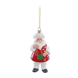 Enfeite para Pendurar Natal - Noel Chef - 13cm - 1 unidade - Cromus - Rizzo