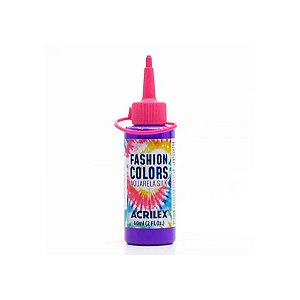 Tinta Aquarela Para Tecido 60ml - Roxo - 1 unidade - Acrilex - Rizzo