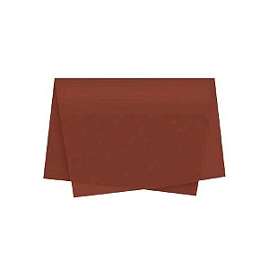 Papel de Seda - 50x70cm - Chocolate - 10 unidades - Rizzo