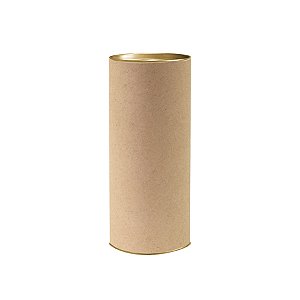 Lata para Presentes Rígida - Kraft - 1 unidade - Cromus - Rizzo
