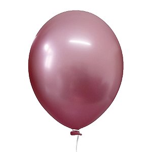 Balão de Festa Alumínio - Rose  - Happy Day - Rizzo