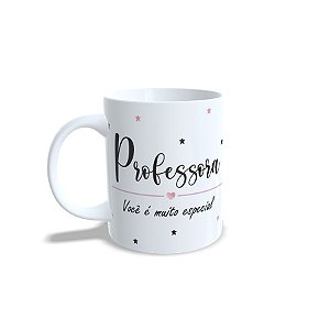 Caneca de Porcelana Professora Especial - 1 unidade - Rizzo