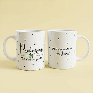 Caneca de Porcelana Professor Especial - 1 unidade - Rizzo