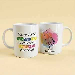 Caneca de Porcelana Dia do Professor - 1 unidade - Rizzo