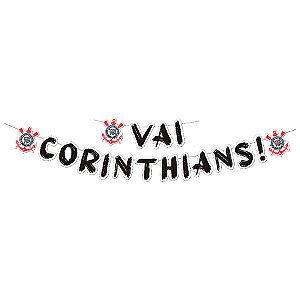 Faixa Decorativa - Corinthians - 1 unidade - Festcolor - Rizzo