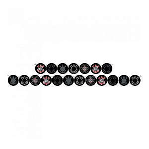 Faixa Decorativa - Corinthians - 1 unidade - Festcolor - Rizzo