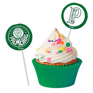 Pick Decorativo para Doces - Palmeiras - 8 unidades - Festcolor - Rizzo