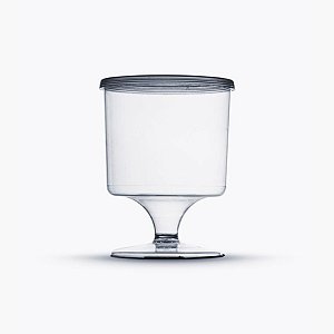 Taça PIT 150 com Tampa - 05 unidades - Plastilânia