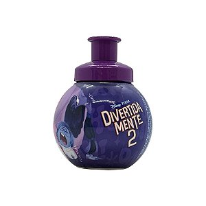 Garrafa Squeeze Bola Divertidamente - Roxa - 250ml - 1 unidade - Rizzo