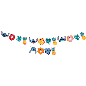 Faixa Decorativa Festa Stitch - Festcolor - Rizzo Festas