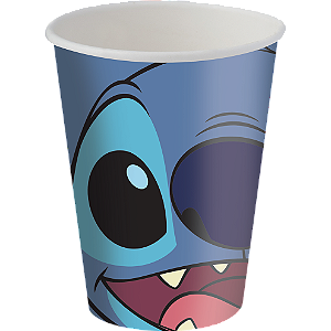 Copo de Papel 200ml Festa Stitch - 8 unidades - Festcolor - Rizzo Festas
