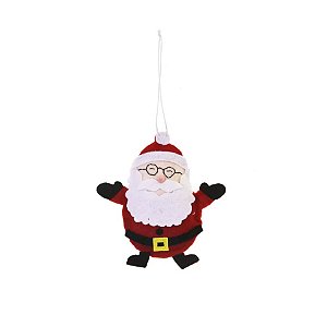 Enfeite para Pendurar Noel de Óculos - 1 unidade - Cromus - Rizzo